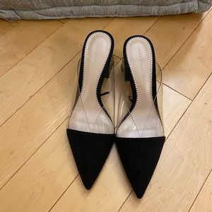 Zara Shoes /Heels Black Brand New
